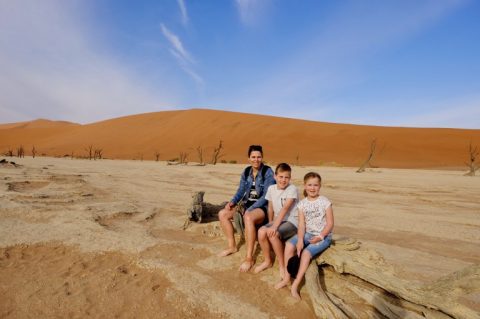 Namibië met Kinderen
